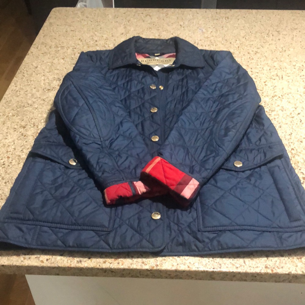 Burberry Navy Blue Jacket